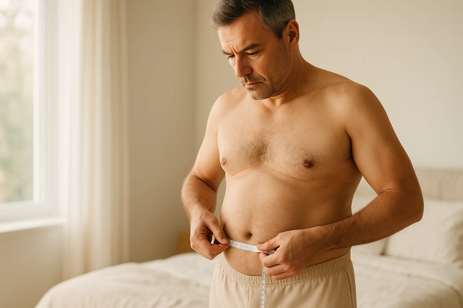 Bauchfett und Testosteron: Wann der Bauchumfang wirklich kritisch wird
